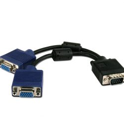 Cable Double Sortie VGA Dakar Senegal-jpg