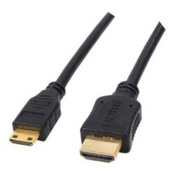 cable hdmi plaqué d'or